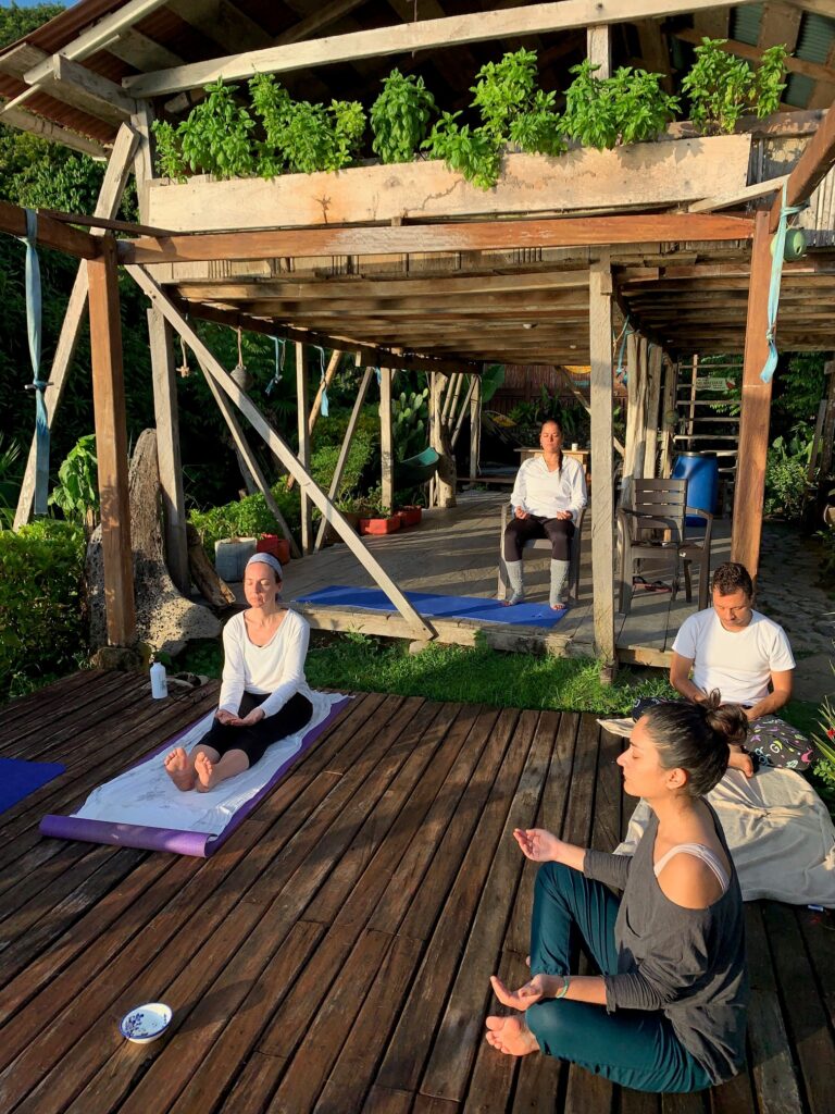 Retiro de silencio Vipassana en Chocó Colombia 6