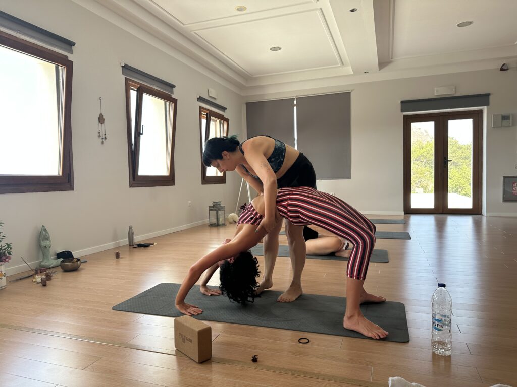 Chiara Does Yoga 2