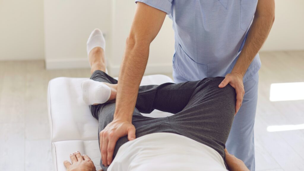 Intensive physiotherapy week 8