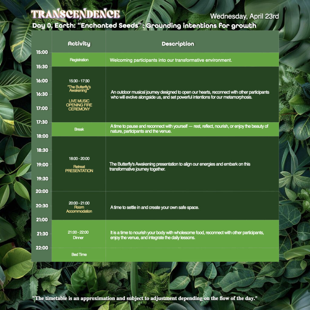 Transcendence Retreats 2